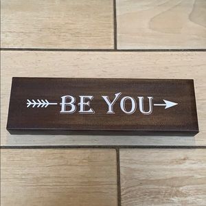 “Be you” wall art